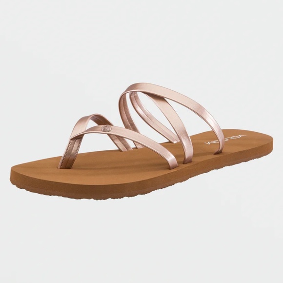 EASY BREEZY II SANDALS - ROSE GOLD Sz 8 - Picture 4 of 4